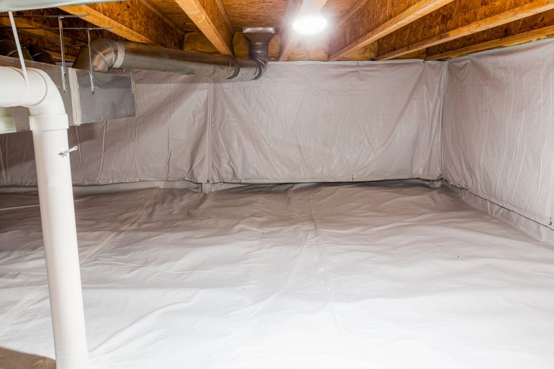 Sealed Crawlspace with Encapsulation