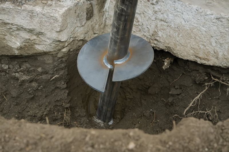 Helical Piles Installation